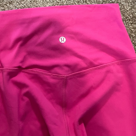 Lululemon align high rise pant 25” sonic pink 4 - Picture 3 of 8